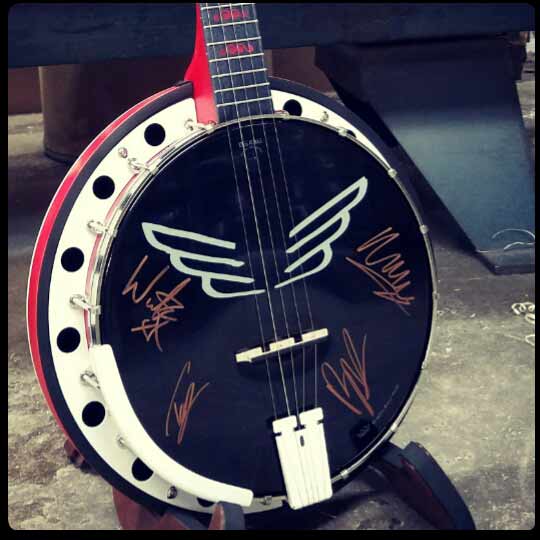 Custom store banjo heads