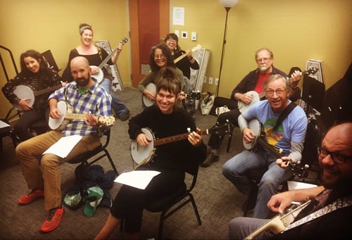 Banjo Students of Evie Ladin- Bay area