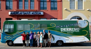 Left to right: Mike Pham, Vinnie Carlini, David Bandrowski, Johnny Baier, Jamie Deering, Janet Deering, Greg Deering and Arthur Hancock