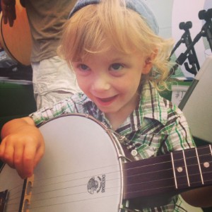 Jack, getting his first lesson in Simcoe, Canada