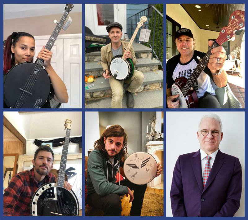 Giving Tuesday Charity Banjo Artists 2020