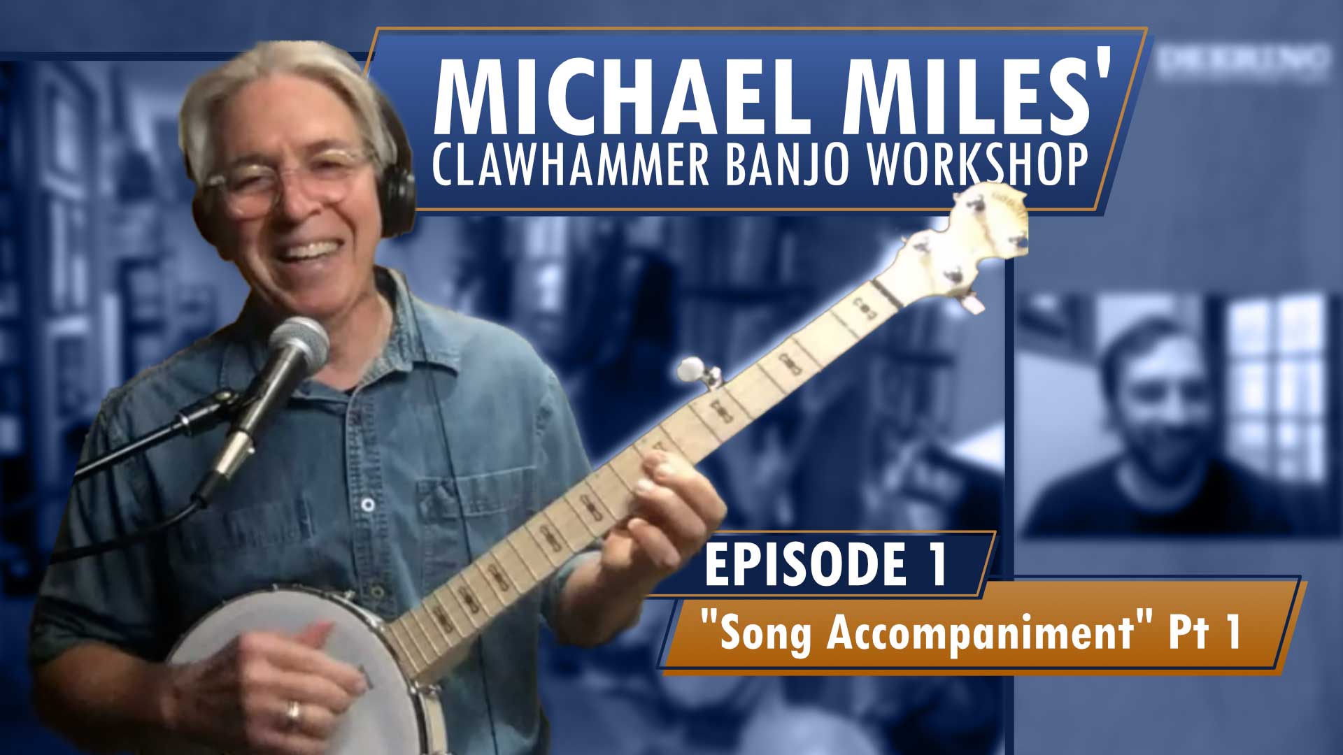 Michael J. Miles Clawhammer Banjo Song Part 1